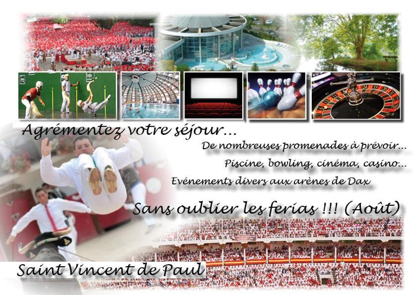 Dax Location Maison Avec Spa Saint-Vincent-de-Paul  Bagian luar foto
